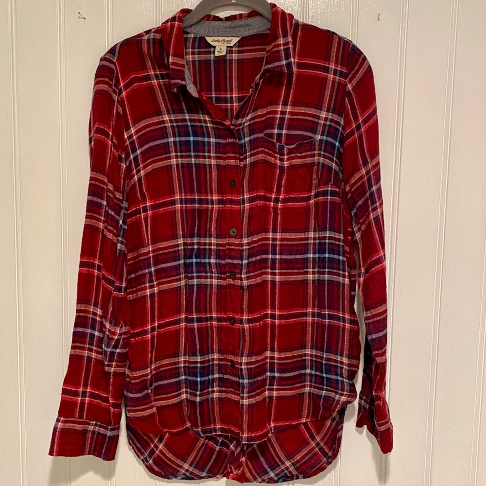 Lucky Brand Plaid Shirt
